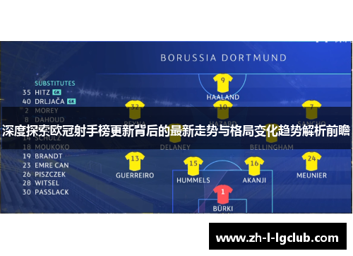 深度探索欧冠射手榜更新背后的最新走势与格局变化趋势解析前瞻